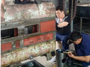 檢修四米立車